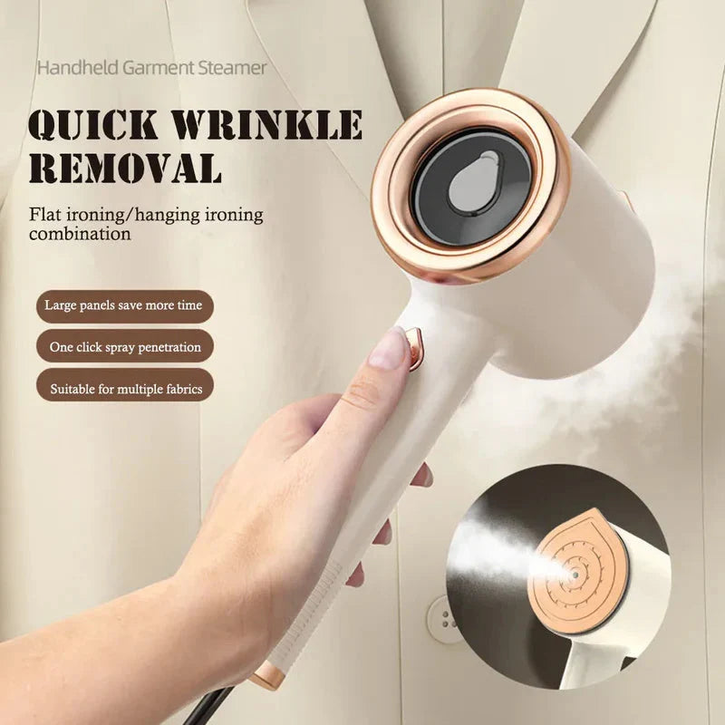Handheld Garment Steamer Fast-Heating Titanium Plate 50ml Tank