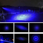 Handheld Laser Pointer Adjustable Beam Rechargeable & Compact