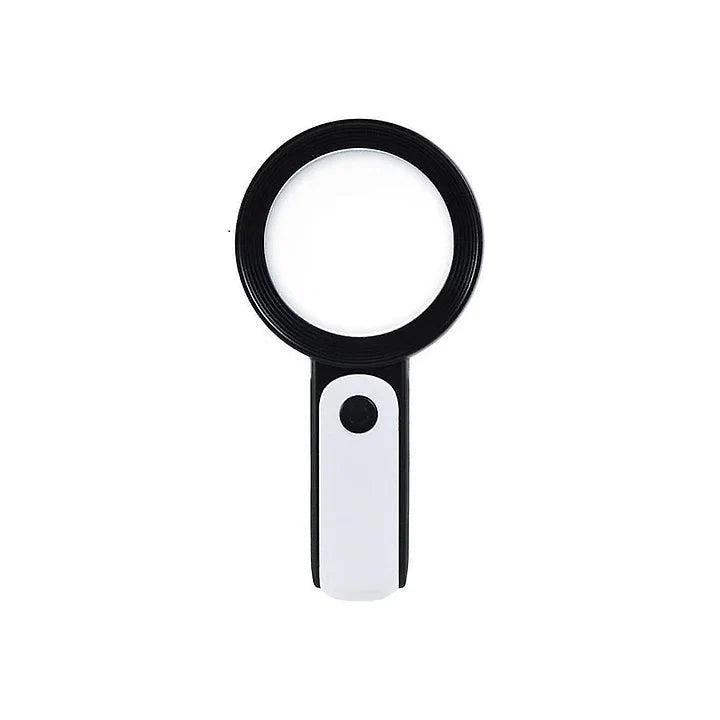Handheld Magnifying Glass 30x Magnification Acrylic Lens Lightweight