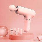 Handheld Massage Gun Deep-Tissue USB-C Rechargeable Four Interchangeable Heads
