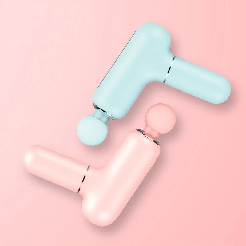 Handheld Massage Gun Deep-Tissue USB-C Rechargeable Four Interchangeable Heads