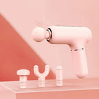 Handheld Massage Gun Deep-Tissue USB-C Rechargeable Four Interchangeable Heads