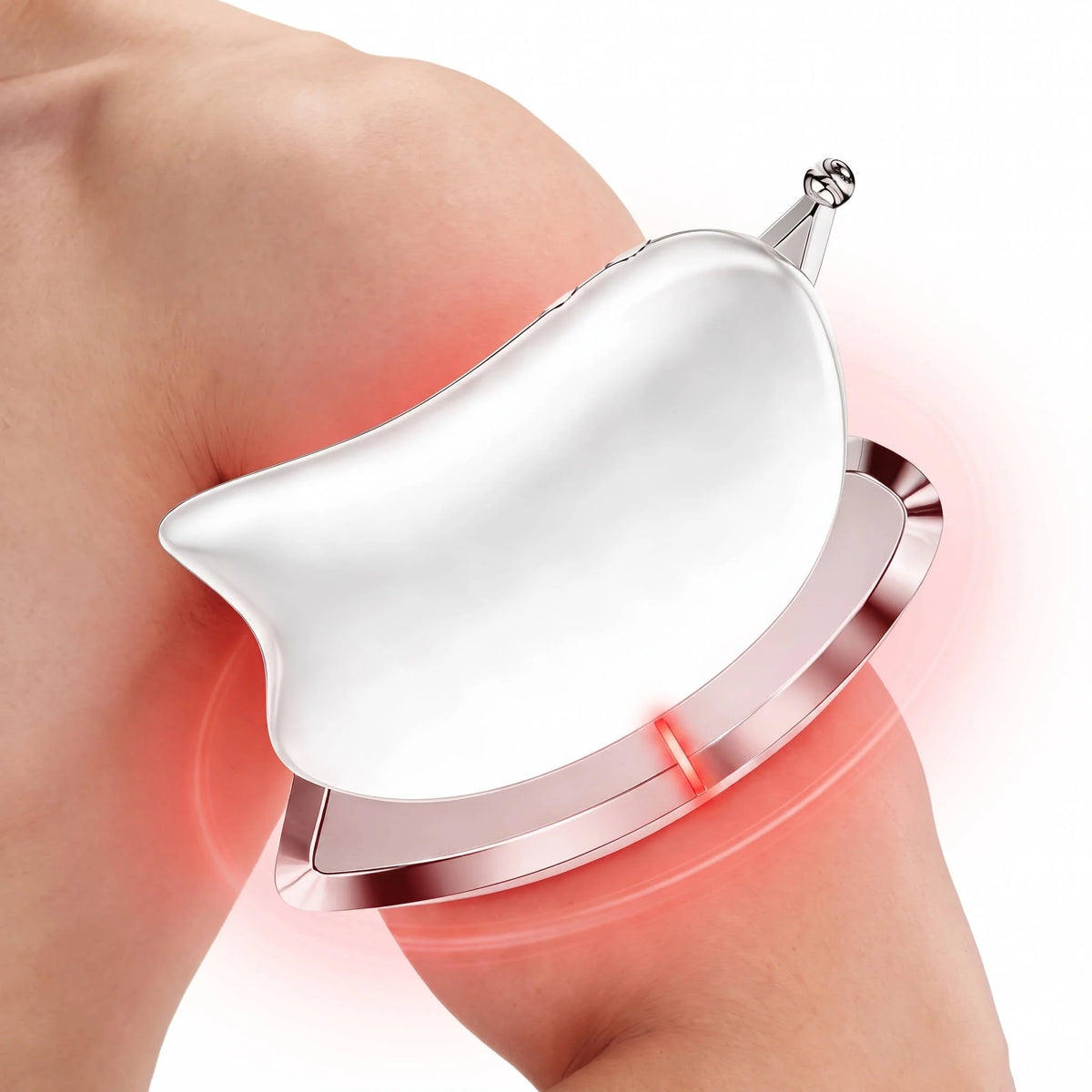 Handheld Massager Heat & Vibration Cordless 60-Min