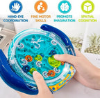 Handheld Maze Puzzle Transparent Acrylic & Steel Ball