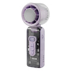 Handheld Misting Fan Rechargeable Foldable Adjustable Speed