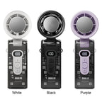Handheld Misting Fan Rechargeable Foldable Adjustable Speed