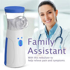 Handheld Nebuliser Mesh Technology USB Rechargeable Quiet Operation