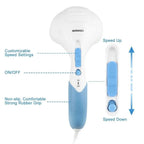Handheld Percussion Massager Dual-Motor Dual-Head Adjustable Speed