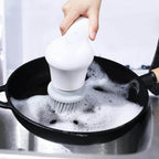 Handheld Scrubber Cordless Waterproof Interchangeable Brushes