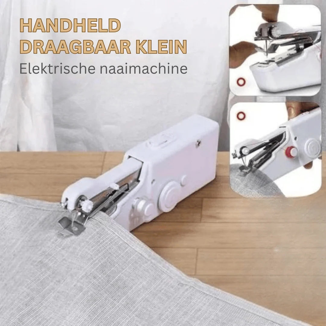 Handheld Sewing Machine Battery-Powered Compact & Lightweight