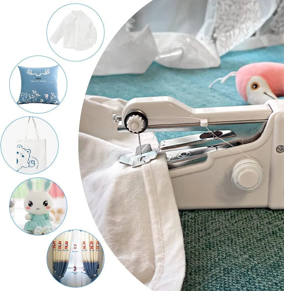 Handheld Sewing Machine Compact Portable For Denim & Delicates