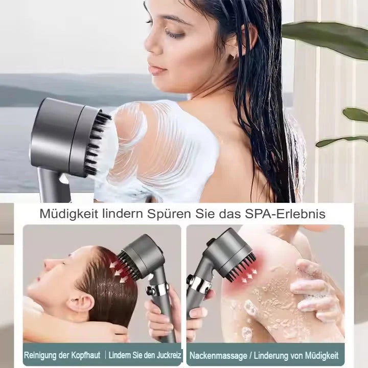 Handheld Shower Head 3 Spray Modes Water-Saving Universal Connection