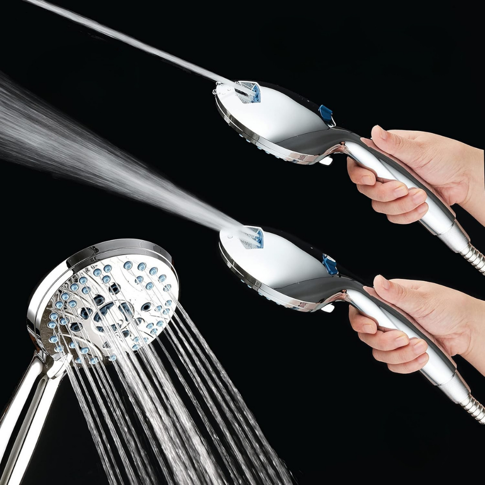 Handheld Shower Head High-Pressure Multi-Spray Quick Install