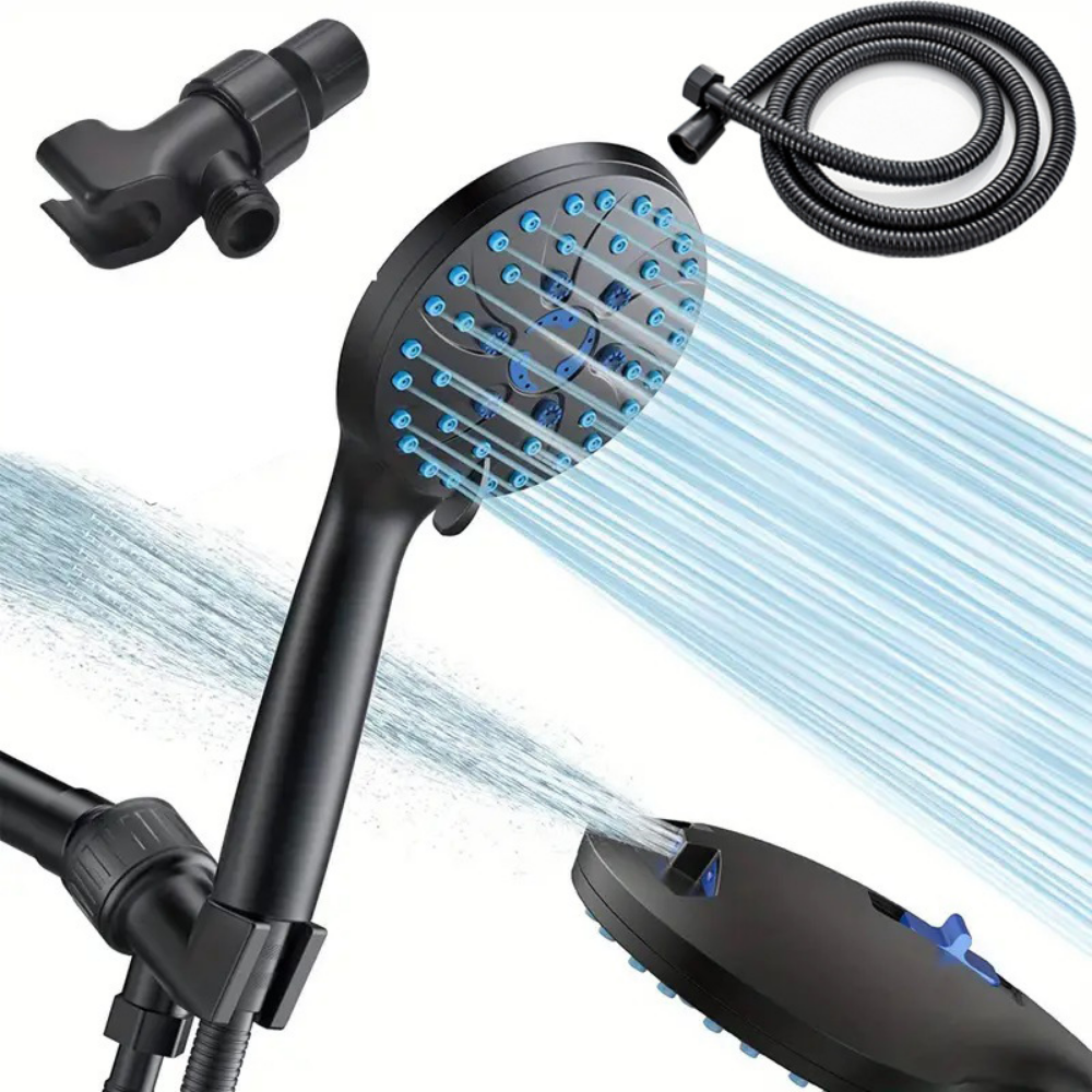 Handheld Shower Head High-Pressure Multi-Spray Quick Install