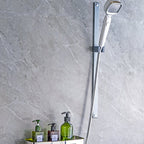 Handheld Shower Head On-Off Button & Four Spray Modes