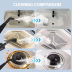 Handheld Steam Cleaner 15-Second Heat-Up Chemical-Free Cleaning