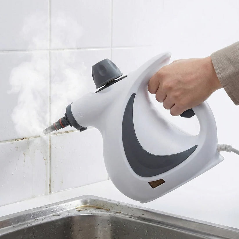 Handheld Steam Cleaner Cordless 15-Second Heat-Up & 4 Attachments