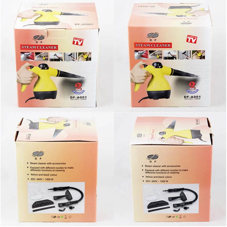 Handheld Steam Cleaner High-Pressure Chemical-Free 450ml Tank