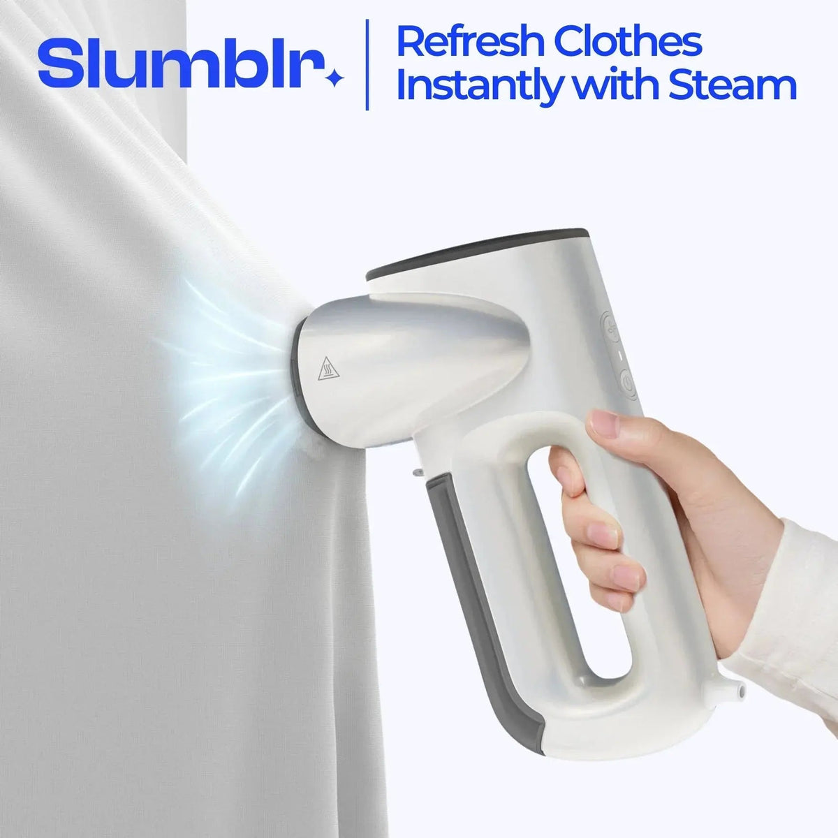 Handheld Steamer Automatic Fabric Grip Instant Dry