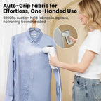 Handheld Steamer Automatic Fabric Grip Instant Dry