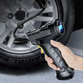 Handheld Tire Inflator Wireless Charging Smart Auto-Stop LED Light