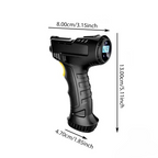 Handheld Tire Inflator Wireless Charging Smart Auto-Stop LED Light