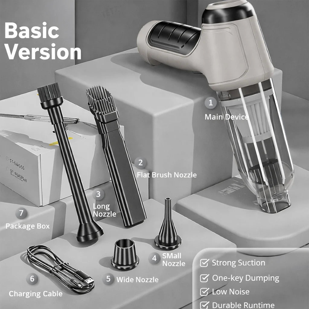 Handheld Vacuum Cordless Brushless Motor 12000 Pa