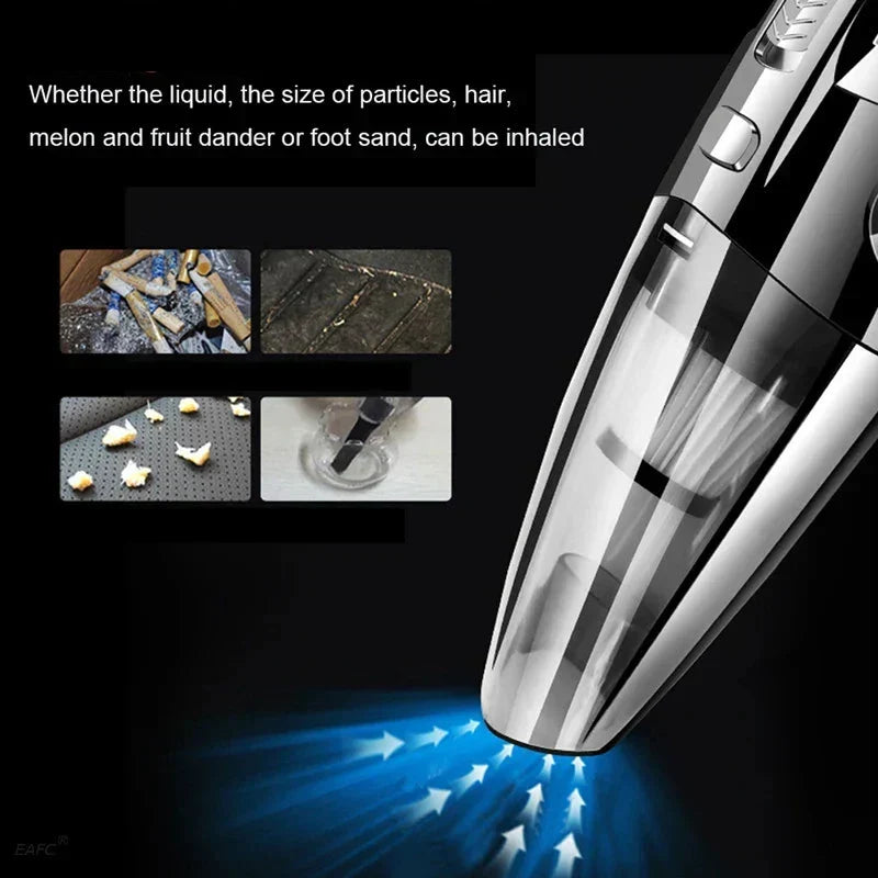 Handheld Vacuum Cordless Cyclone Suction 30-Minute Runtime