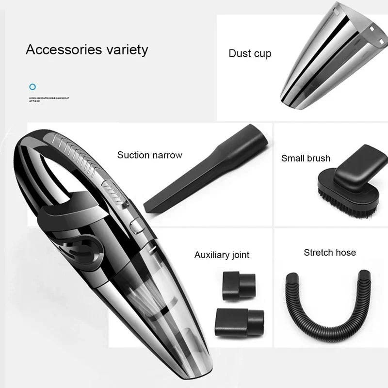 Handheld Vacuum Cordless Cyclone Suction 30-Minute Runtime