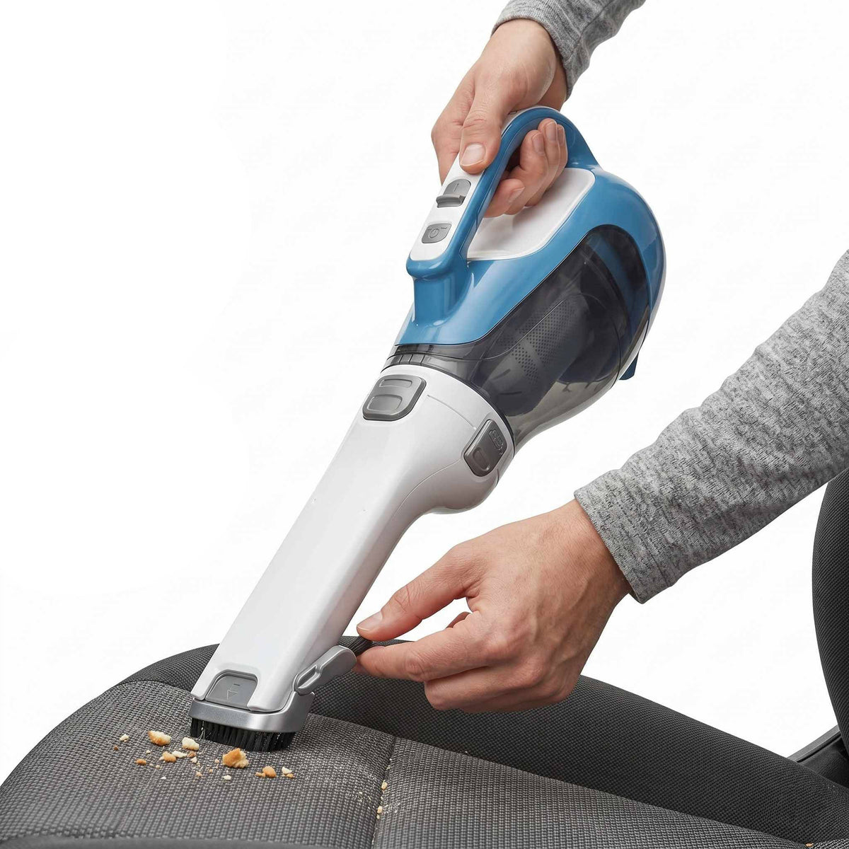 Handheld Vacuum Cordless Cyclonic Suction 180° Rotating Nozzle