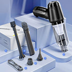 Handheld Vacuum Cordless Dual Suction & Blowing 4 Attachments
