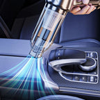 Handheld Vacuum Cordless Dual Suction & Blowing 4 Attachments