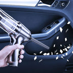 Handheld Vacuum Cordless Dual Suction & Blowing 4 Attachments