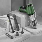 Handheld Vacuum Cordless Dual Suction & Blowing 4 Attachments
