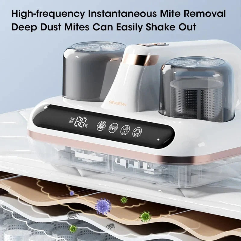 Handheld Vacuum Cordless Powerful Suction & UV Sterilization
