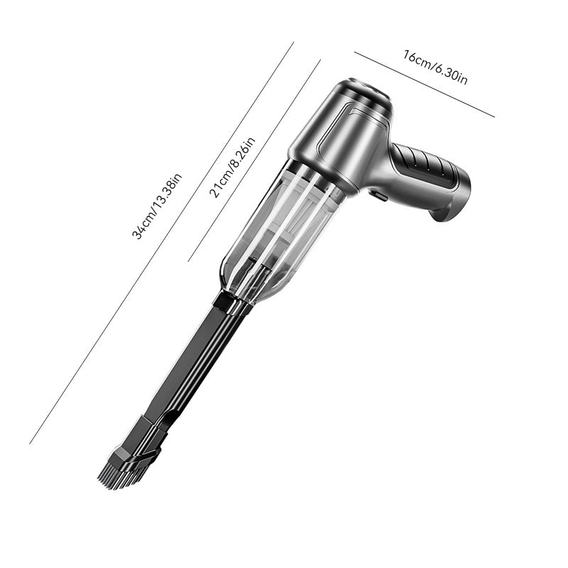 Handheld Vacuum Powerful Suction Home & Car USB Rechargeable
