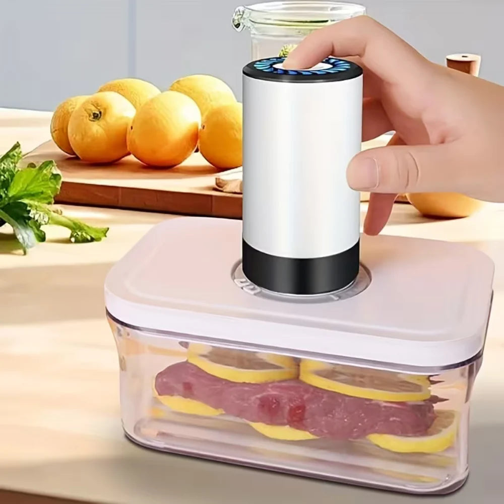 Handheld Vacuum Sealer Rechargeable USB-C Nozzles Included