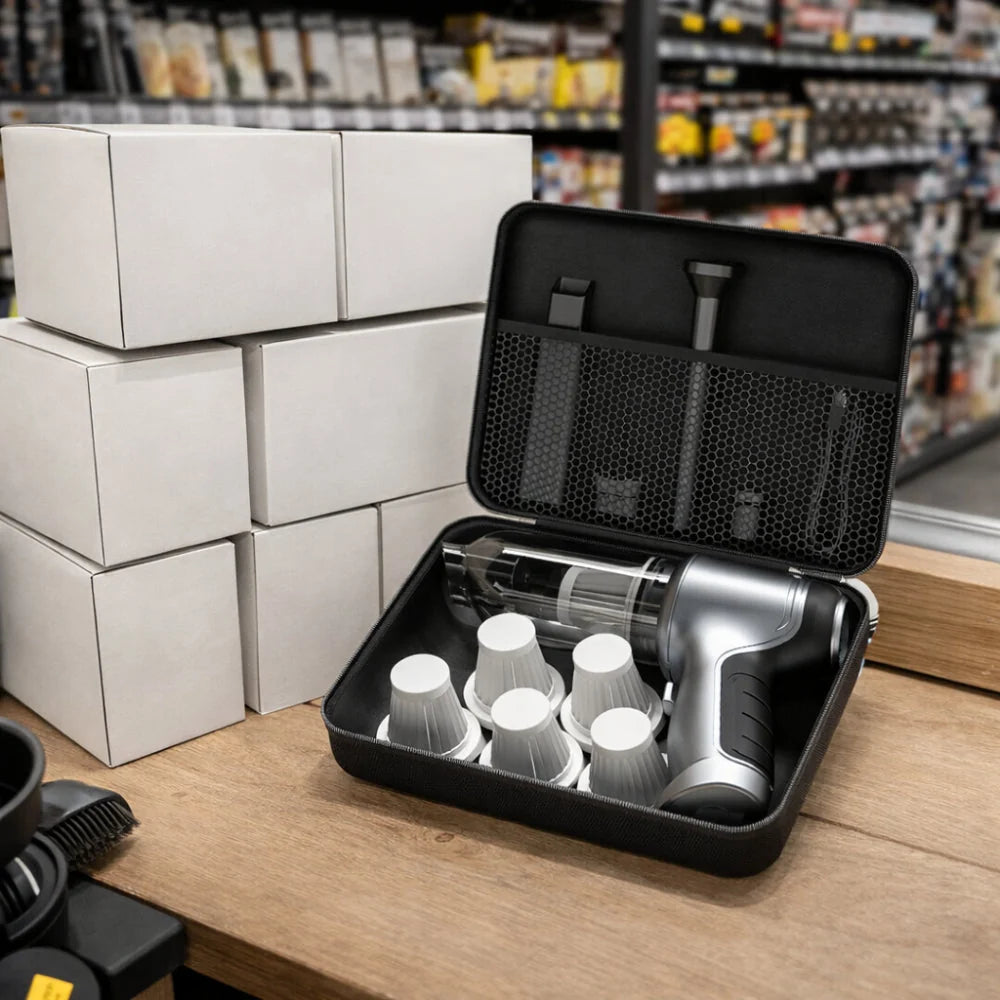 Handheld Vacuum Storage Case Dust Cover & Carry Handle