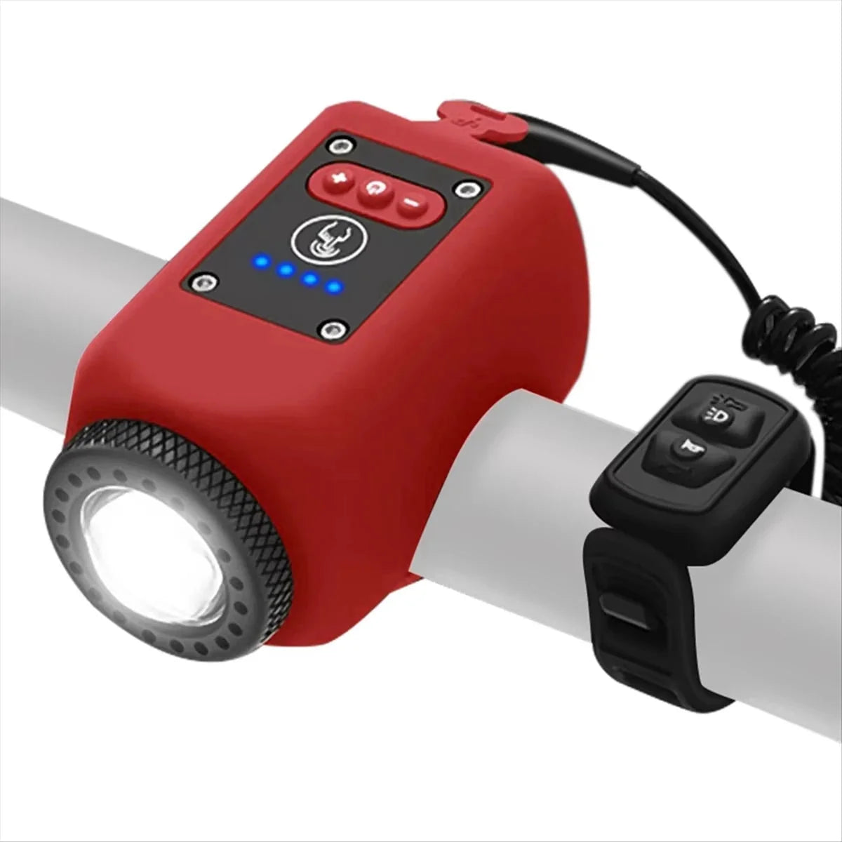 Handlebar Horn and Light Split Remote Five-Tone COB Strobe