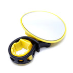 Handlebar Mirror 360° Rotation Shatterproof Strap Mount