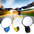 Handlebar Mirror 360° Rotation Shatterproof Strap Mount