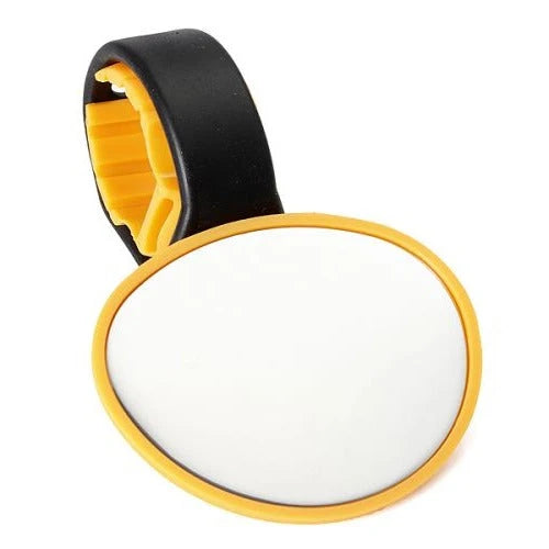 Handlebar Mirror 360° Rotation Shatterproof Strap Mount