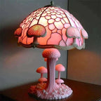 Handmade Colorful Mosaic Table Lamp (Plug-In)