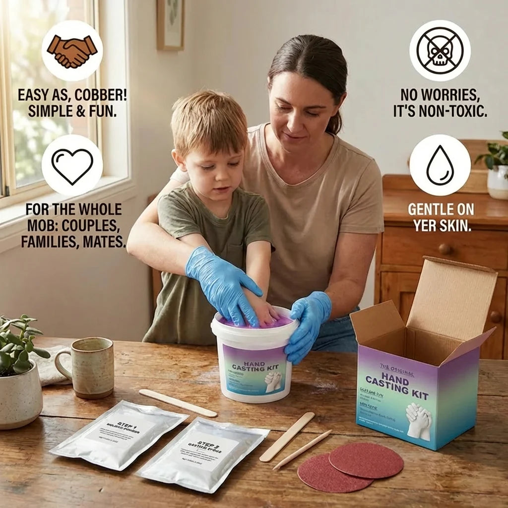 Handprint Kit Complete Plaster Casting Set