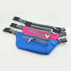 Hands-Free Dog Leash Elastic Shock-Absorbing Waist Belt Pouch Reflective