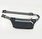 Hands-Free Dog Leash Elastic Shock-Absorbing Waist Belt Pouch Reflective