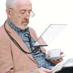 Hands-Free Magnifier Flexible Neck Wide Optical Lens