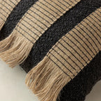 Handwoven Bohemian Stripe Cushion Cover (Concealed Zip)
