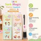 Handwriting Practice Notebook Set Reusable Tracing Pen & Refills