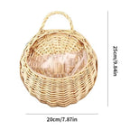Hanging Basket Handmade Rattan Water-Resistant Lining Three Sizes